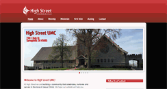 Desktop Screenshot of highstreetumc.com